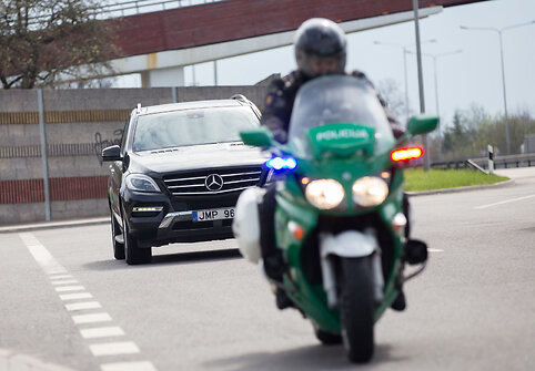 Specialus kelių policijos reidas