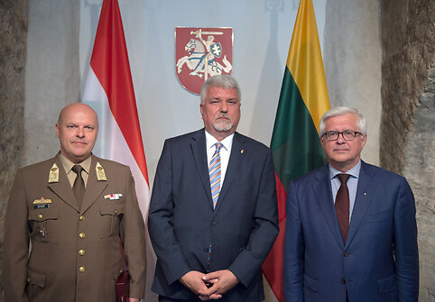 Akredituotas naujasis Vengrijos gynybos atašė Lietuvai Jozsefas Szabo