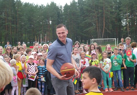 Paulius Jankūnas prisideda prie fondo „Sporto viltys“ veiklų