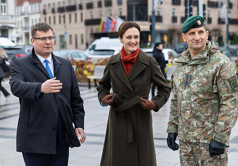 Laurynas Kasčiūnas, Viktorija Čmilytė - Nielsen, Raimundas Vaik&scaron;noras
