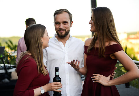Coliving vakarėlyje pristatytas „Vilkmergės nealkoholinis alus“