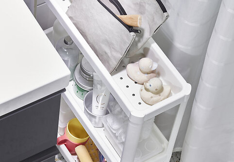 Pavasarinis vonios kambario atnaujinimas su IKEA: tai gali padaryti kiekvienas