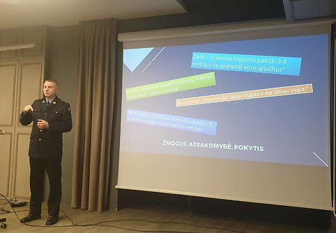 Konferencija „Resocializacijos proceso tobulinimo galimybės laisvės atėmimo vietų įstaigose“
