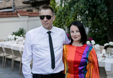 Saulius Prūsaitis ir Agnė Kuzmickaitė