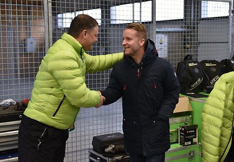 Ernestas Staponkus ir Mads Ostberg