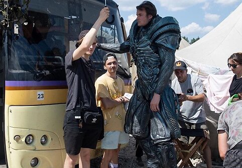 Rokas Spalinskas filme &bdquo;Skylin3s&ldquo;
