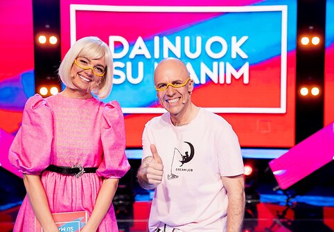 Jurgita Jurkutė-&Scaron;irvaitė ir Vidas Bareikis