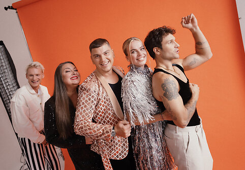 Benas Aleksandravičius-ba., Nomeda Kazlaus, Rolandas Mackevičius, Gabrielė Vilkickytė, Vaidas Baumila