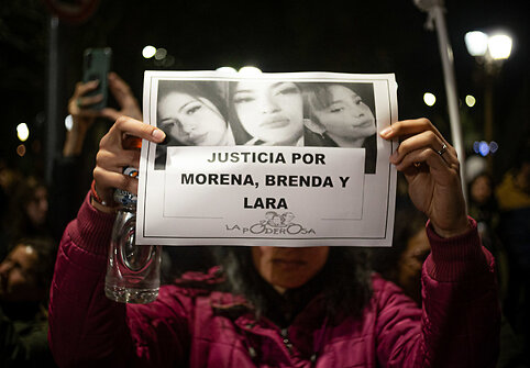 Po merginų nužudymo Argentinoje &ndash; protestai