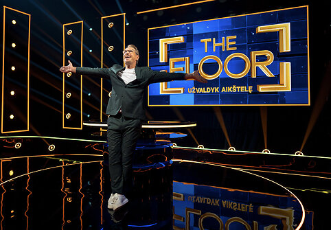 Žaidimas „Užvaldyk aikštelę. The Floor“