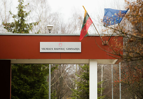 Vilniaus Radvilų gimnazijoje nevyksta pamokos