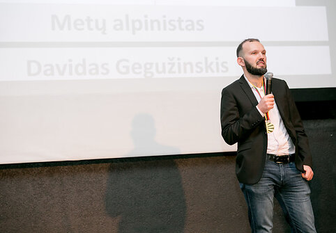 Geriausias 2018-ųjų metų alpinistas Davidas Gegužinskis