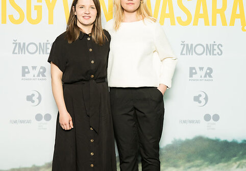 Filmo &bdquo;I&scaron;gyventi vasarą&ldquo; pristatymo svečiai