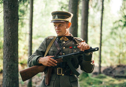 Kadras i&scaron; filmo &bdquo;Partizanas&ldquo; 