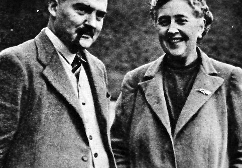 Agatha Christie su antruoju vyru Maxu Mallowanu.