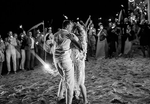 Viktorijos &Scaron;aulytės ir Juliaus Mockos vestuvių akimirka