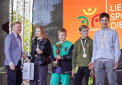 Sporto veiklų įvairove ir dalyvių gausa Telšiuose pažymėta Sporto diena