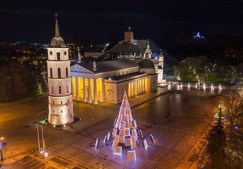Vilnius' Christmas tree 2020