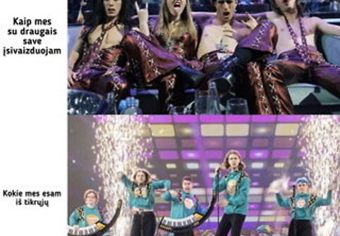 Interneto &scaron;maik&scaron;tuolių memas apie &bdquo;Euroviziją&ldquo;