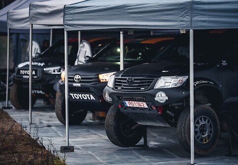 Benediktas Vanagas surengė pirmuosius testus su naujuoju &bdquo;Toyota Hilux&ldquo; bolidu
