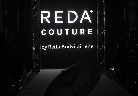 &bdquo;Reda Couture&ldquo; kolekcijos pristatymo akimirka