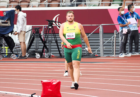 Andrius Skuja Tokijo paralimpinėse žaidynėse