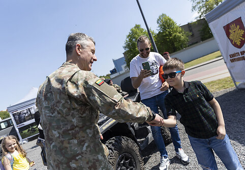 Partizanų pagerbimo, kariuomenės ir visuomenės vienybės &scaron;ventė Klaipėdoje