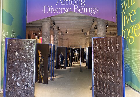 Vienas i&scaron; Venecijos architektūros bienalės arsenalų &bdquo;Among Diverse Beings&ldquo;, 2021 m. Gegužės 21 d. 