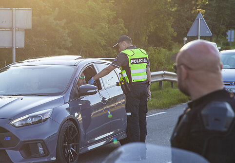 Policijos reidas Vilniaus apskrityje
