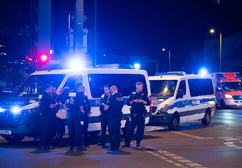 Policija Berlyne / Zhang Haofu / ZUMAPRESS.com