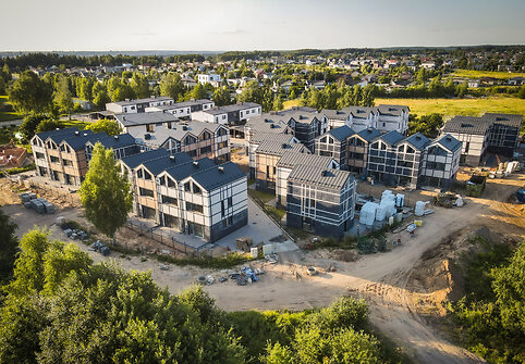„Koderus 2in1“ betono apdailos plokštės NT projekte „Memelhaus“ Vilniuje