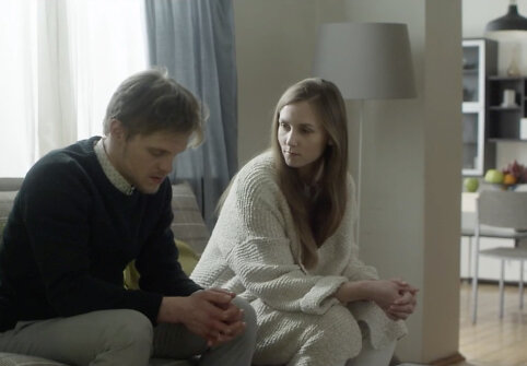 Filmo „Rytojus atėjo vakar“ akimirka
