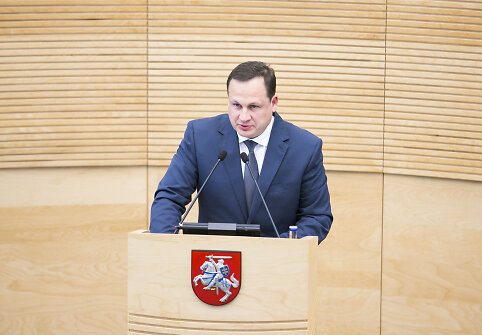 Generalinis prokuroras Evaldas Pa&scaron;ilis atsakinėja į Seimo narių klausimus