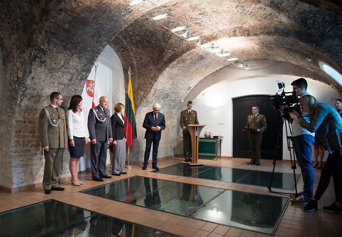 Lenkijos gynybos atašė akreditacijos ir atsisveikinimo ceremonija