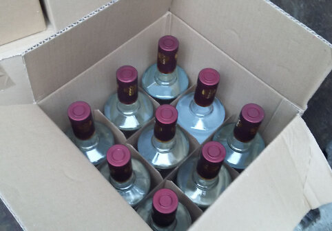 Sulaikytas falsifikuotas alkoholis