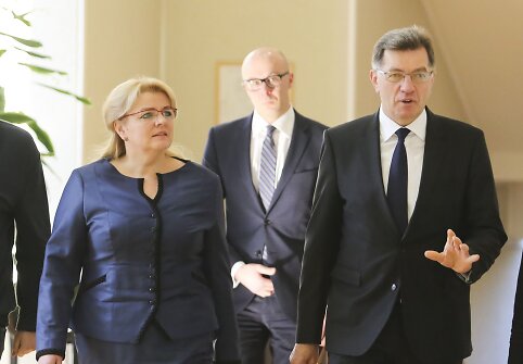Algimanta Pabedinskienė, Tomas Davulis ir Algirdas Butkevičius