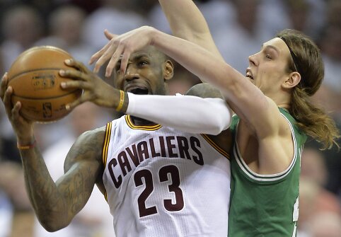 LeBronas Jamesas ir Kelly Olynykas
