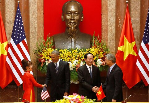 Baracko Obamos vizitas Vietname