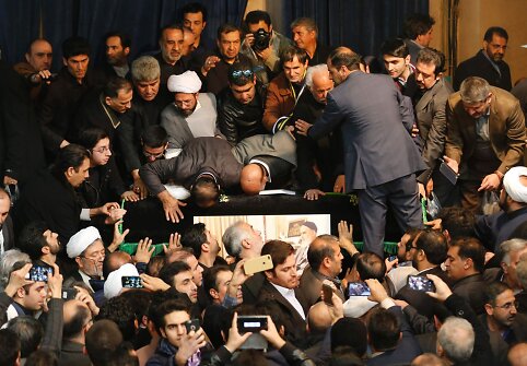 Buvusio Irano prezidento Akbaro Hashemi Rafsanjani laidotuvės