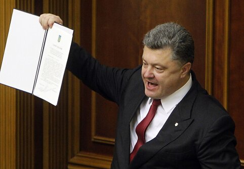 Ukrainos prezidentas Petro Poro&scaron;enka