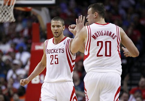 Chandleris Parsonsas ir Donatas Motiejūnas