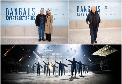 Akimirkos i&scaron; videografinio koncerto &bdquo;Dangaus konstruktorius&ldquo; premjeros