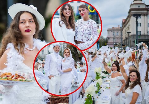 Baltoji vakarienė Kudirkos aikštėje
