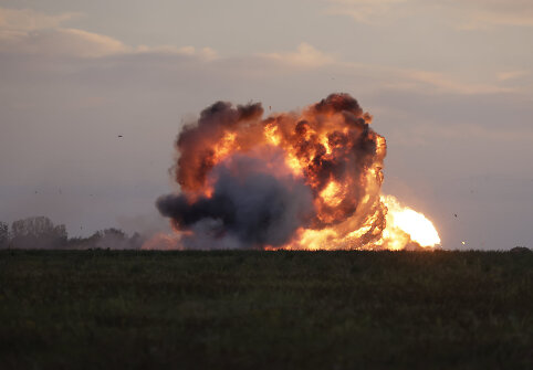 F-16 naikintuvo katastrofa Lenkijoje
