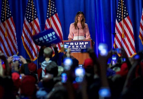 Melania Trump Pensilvanijoje