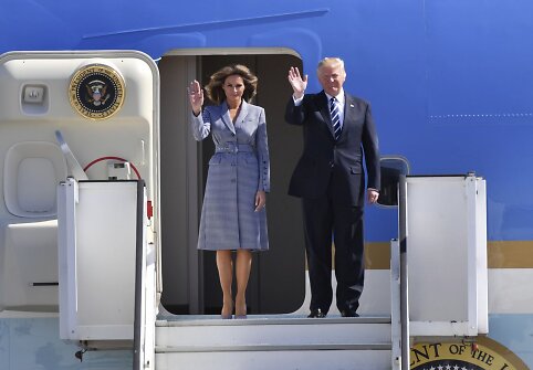 Donaldo Trumpo vizitas Belgijoje