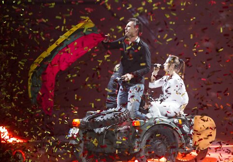 Marijono Mikutavičiaus &bdquo;3D Show&ldquo; Vilniuje