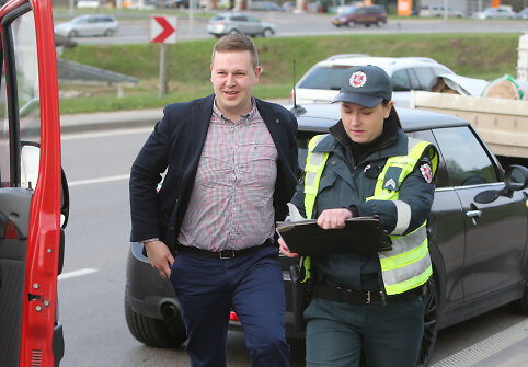 Rytinis policijos reidas Vilniuje