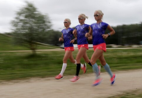 Estijai Olimpinėse žaidynėse atstovaus maratono bėgikės trynukės Leila, Lily ir Liina Luik