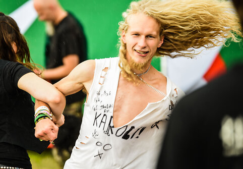 Festivalio &bdquo;Roko naktys&ldquo; akimirka